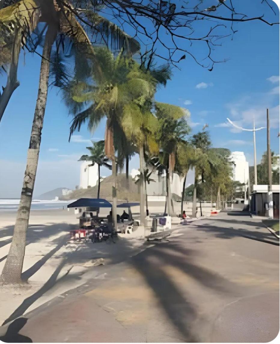 Praia Enseada - Apto 03 Quartos - 02 Vagas Na Garagem - Com Elevador - 550M Da Areia กัวรูจา ภายนอก รูปภาพ